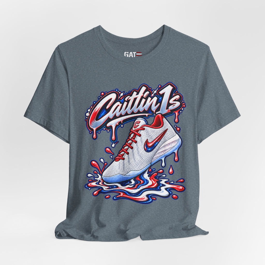 Caitlin Clark Caitlin 1s USA Whites Sneaker Shirt