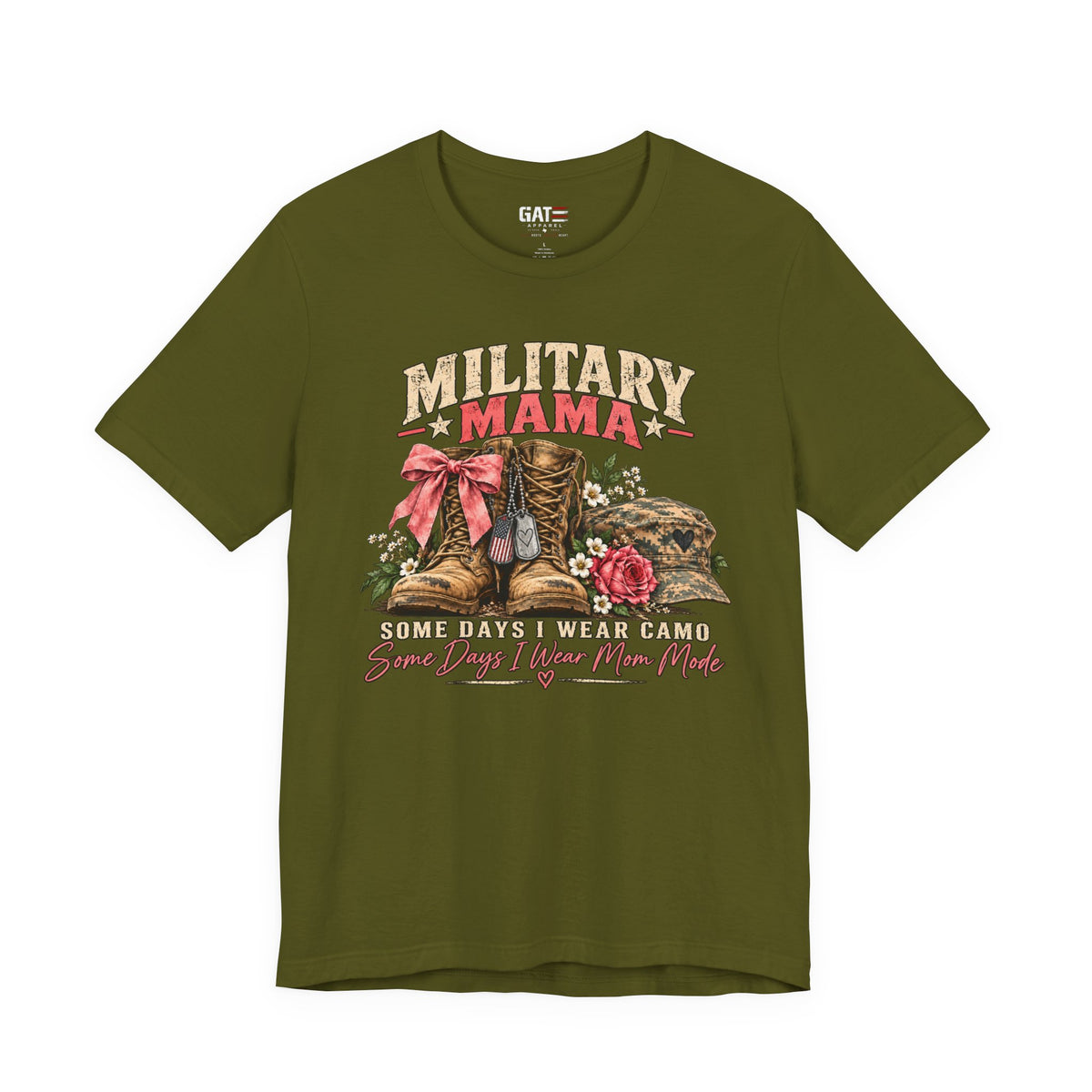 Military Mama Shirt | Serving My Country, Raising My Littles Tee