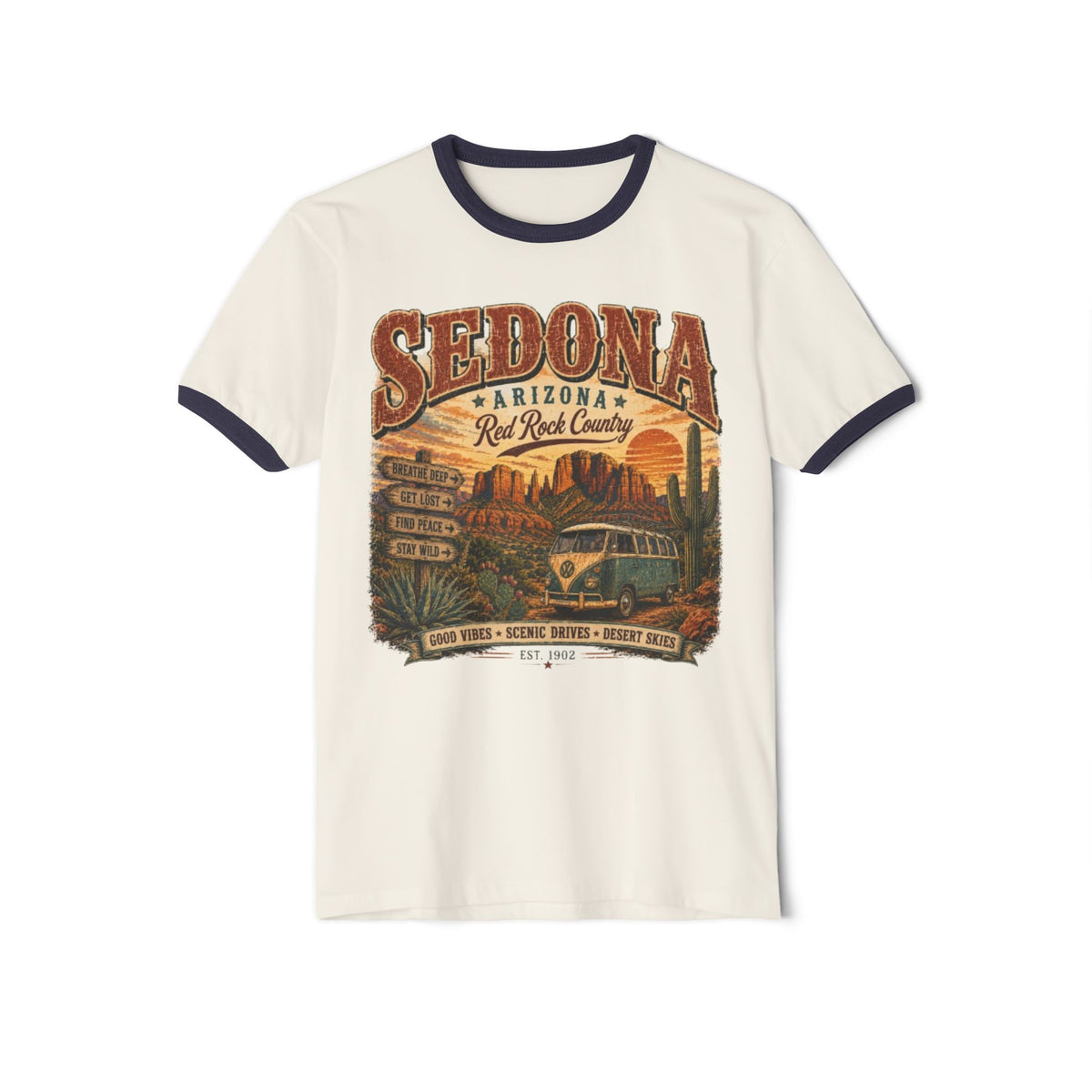 Sedona Arizona Van Ringer Shirt | Red Rock Road Trip Tee