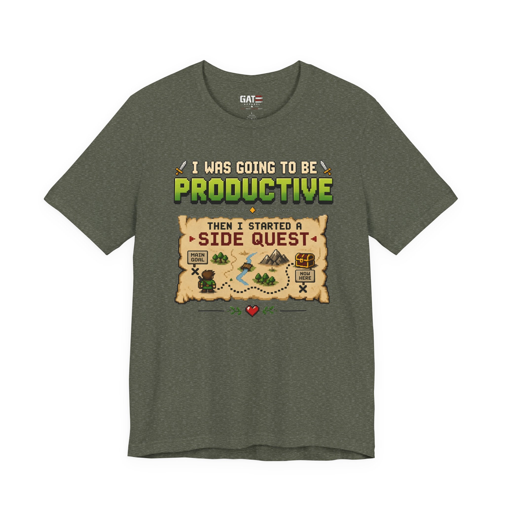 Side Quest Shirt | Retro Gaming Tee