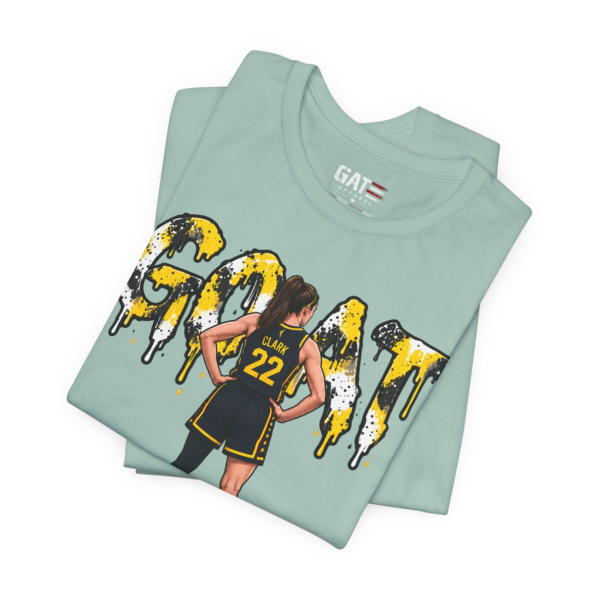 Caitlin Clark Caitlin 1s GOAT Yellow Sneaker Shirt
