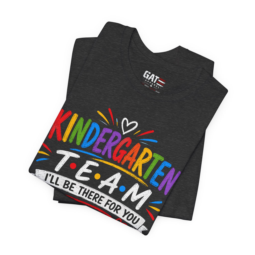 Kindergarten Team Tee, Teacher Squad Shirt, Color Dot Inspired Teacher Shirt, Grade Level Team Gift, School Staff Apparel, Friends Theme