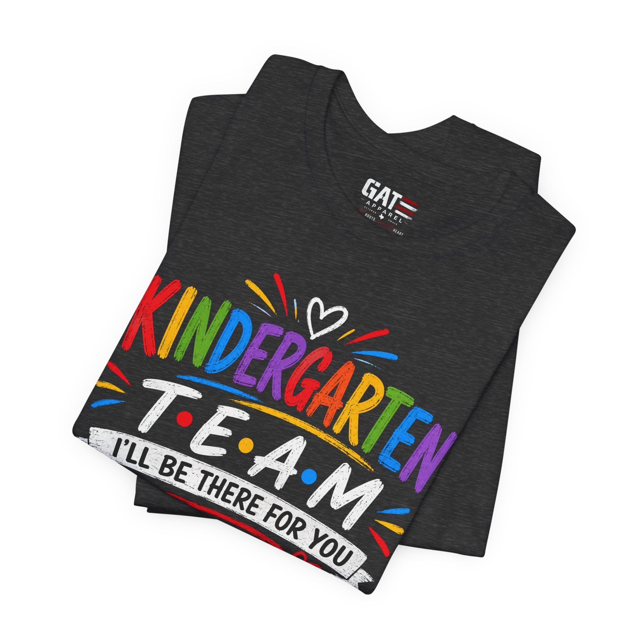 Kindergarten Team Tee, Teacher Squad Shirt, Color Dot Inspired Teacher Shirt, Grade Level Team Gift, School Staff Apparel, Friends Theme