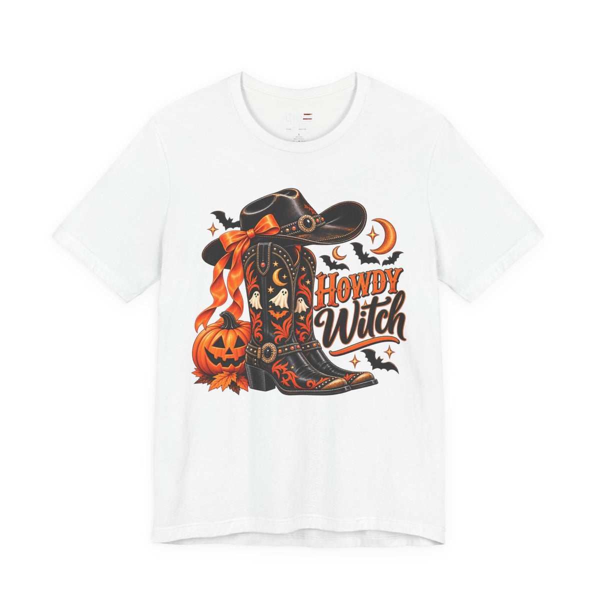 Howdy Witch Halloween Shirt | Western Cowboy Pumpkin Tee