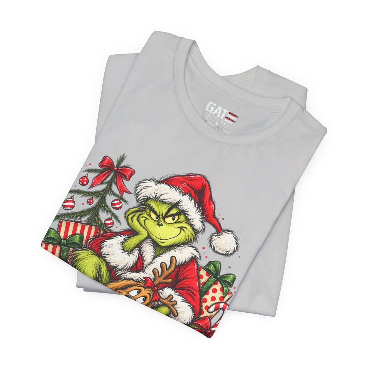 Grinch Christmas Graphic T-Shirt - product mockup view 39