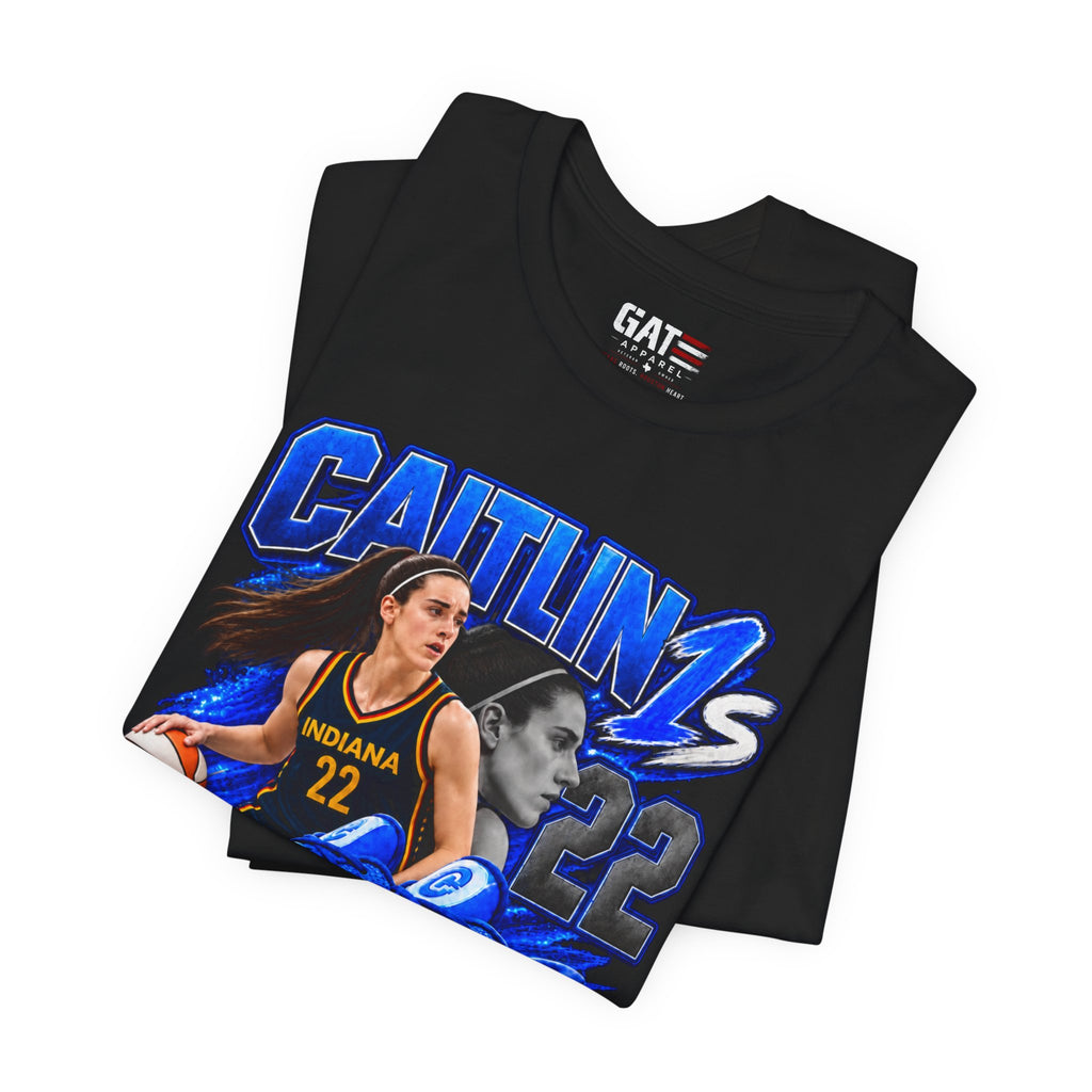 Caitlin Clark Caitlin 1s Racer Blue Classic Sneaker Shirt