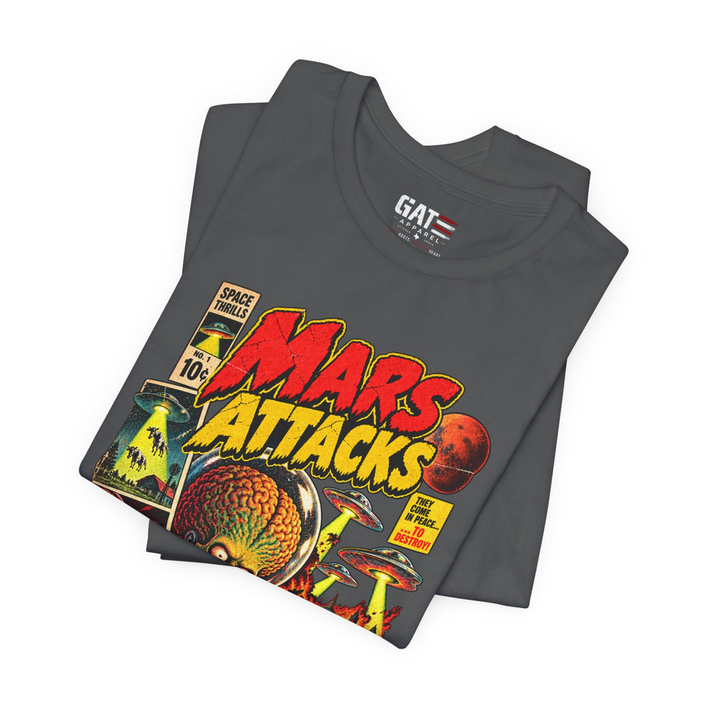 Mars Attacks Shirt | Retro Sci-Fi Comic Movie Tee