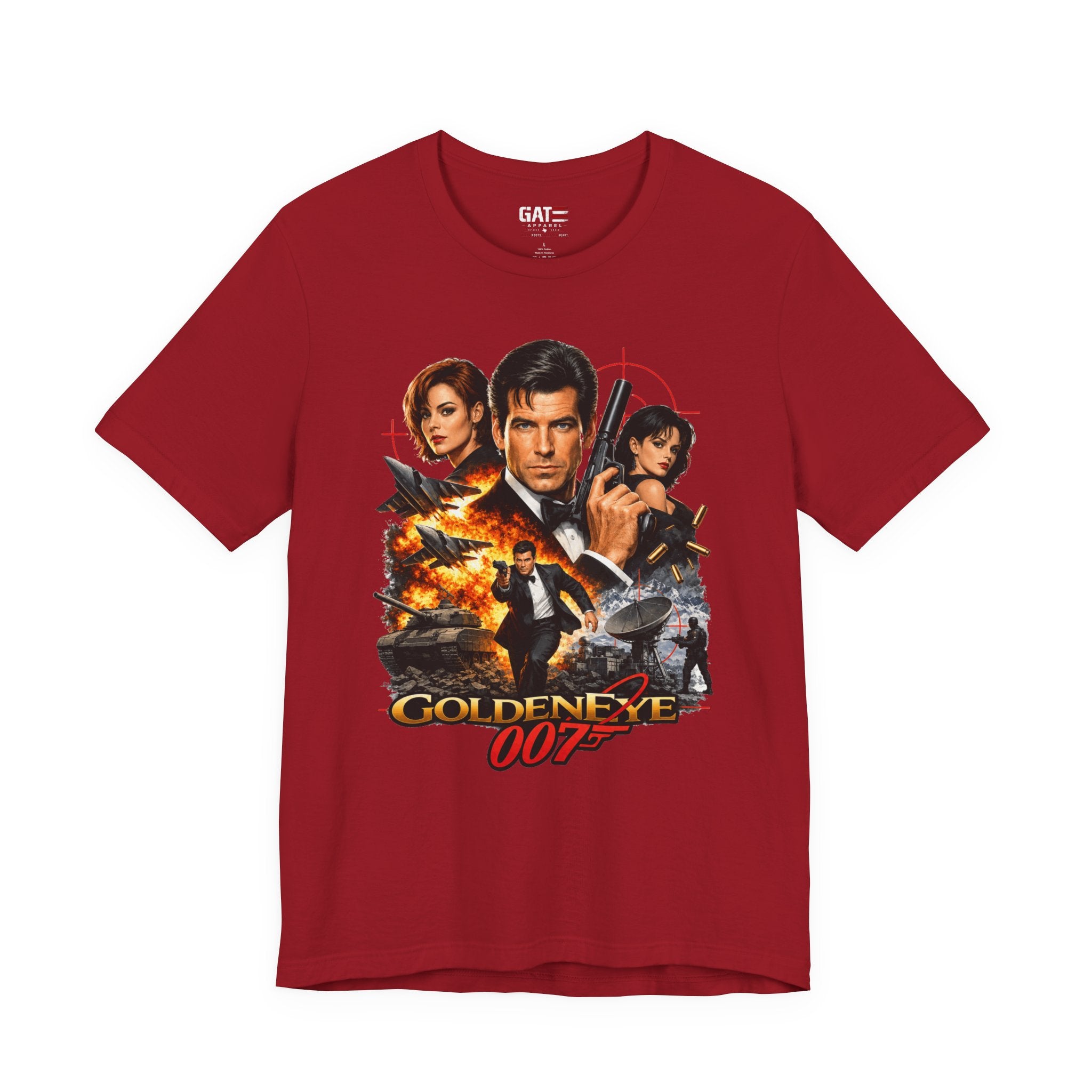 Retro Gamer Shirt, Classic N64 Gaming Tee, FPS Video Game Shirt, Old School Gamer Gift, Retro Gaming Movie Poster Tee | Graphic T-Shirt