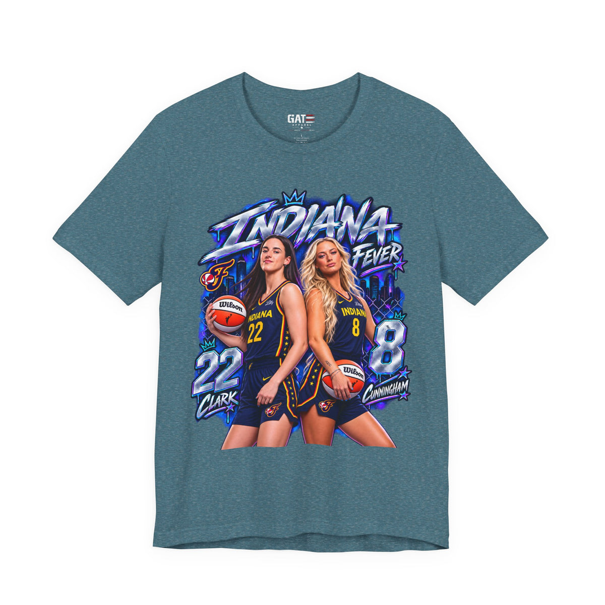 Caitlin Clark & Sophie Cunningham Indiana Fever Shirt