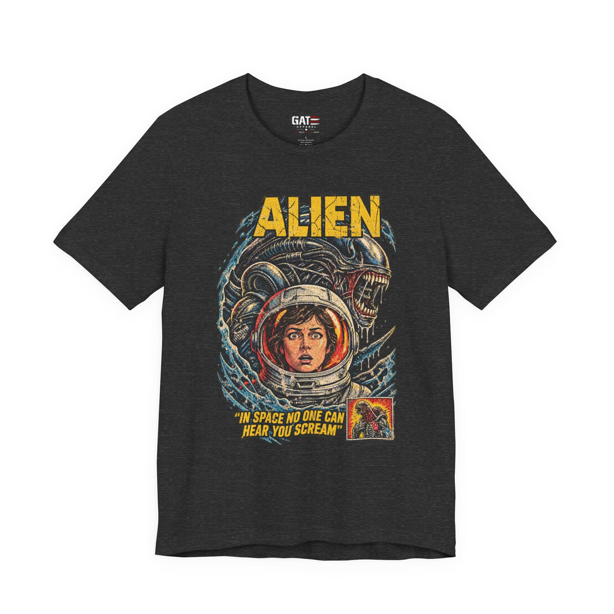 Alien Movie Shirt | Vintage Sci-Fi Horror Graphic Tee