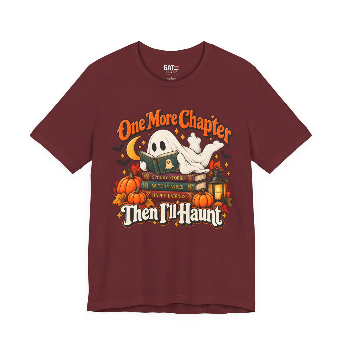 One More Chapter Then I'll Haunt Shirt | Halloween Book Tee