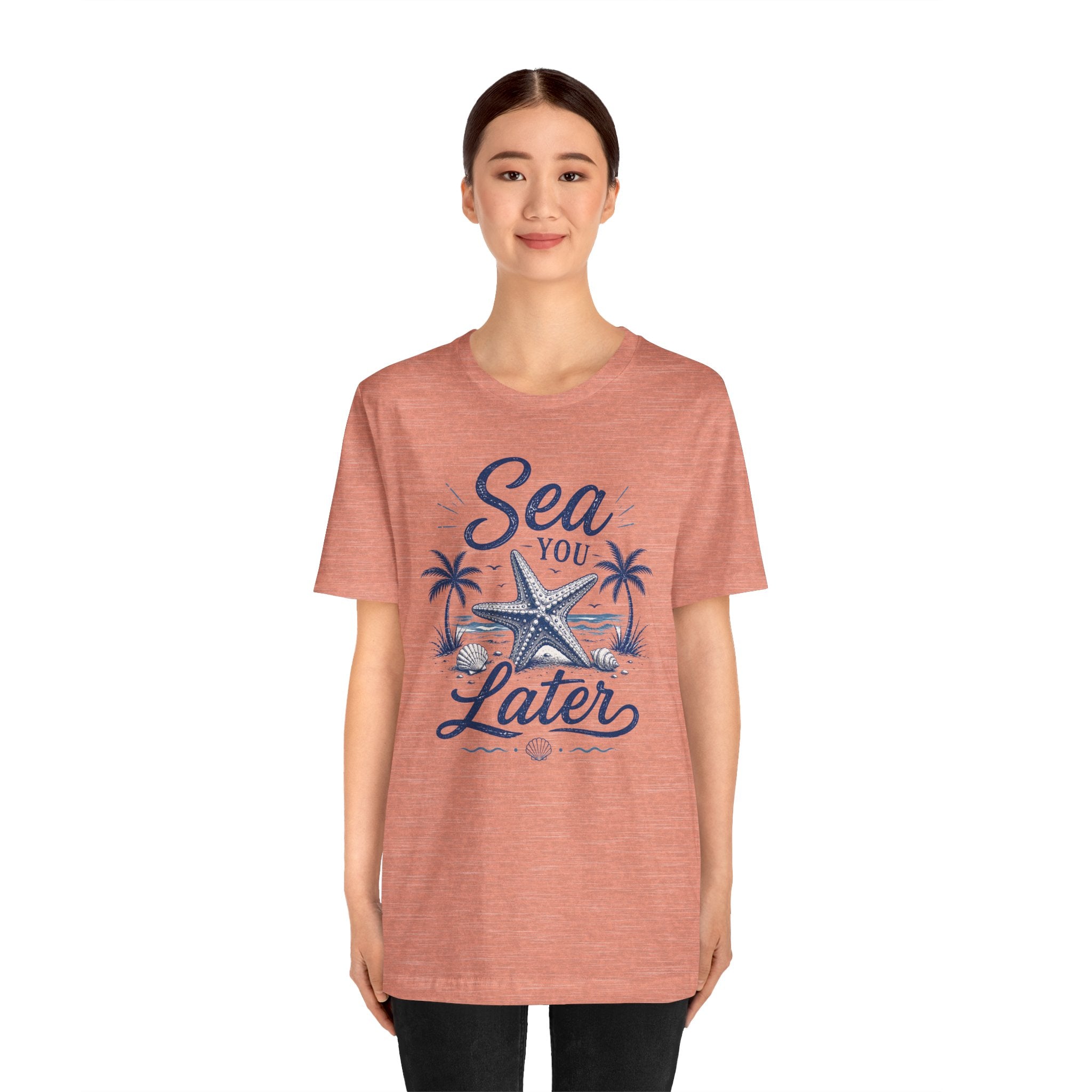 Sea You Later T-Shirt – Nautical Starfish Beach Tee