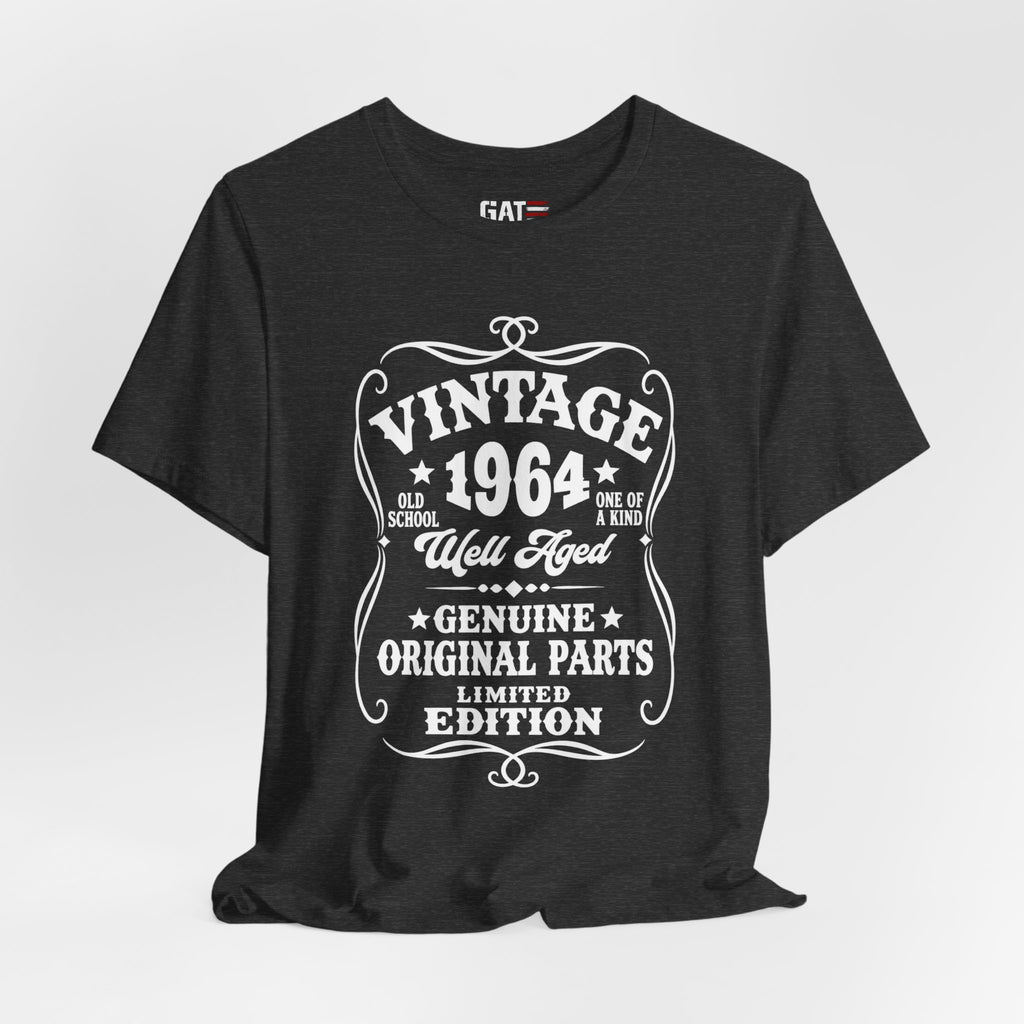 Personalized Birthday Shirt Vintage Well Aged T‑Shirt — Limited Edition Birthday Gift