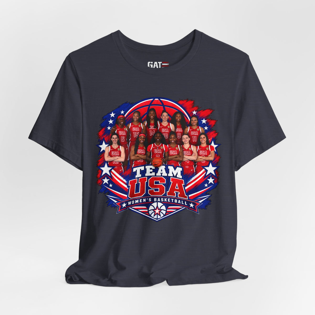 Team USA Women's Basketball Shirt | FIBA Tee 2026 Design 2