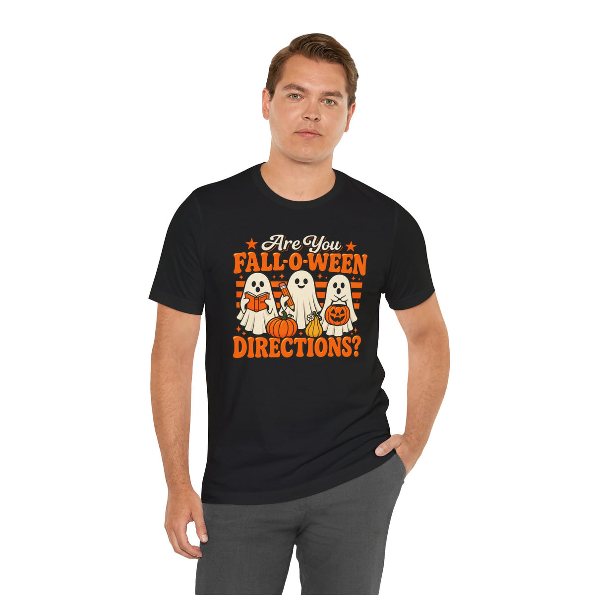 Halloween Teacher Shirt – Are You Falloween Directions? – product photo