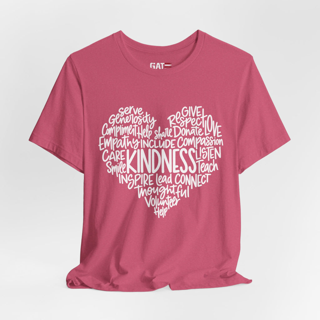 Kindness Teacher Tee — Motivational Words Unisex Jersey Short Sleeve