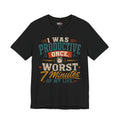 I Was Productive Once Tee — Funny Graphic Short Sleeve T-Shirt