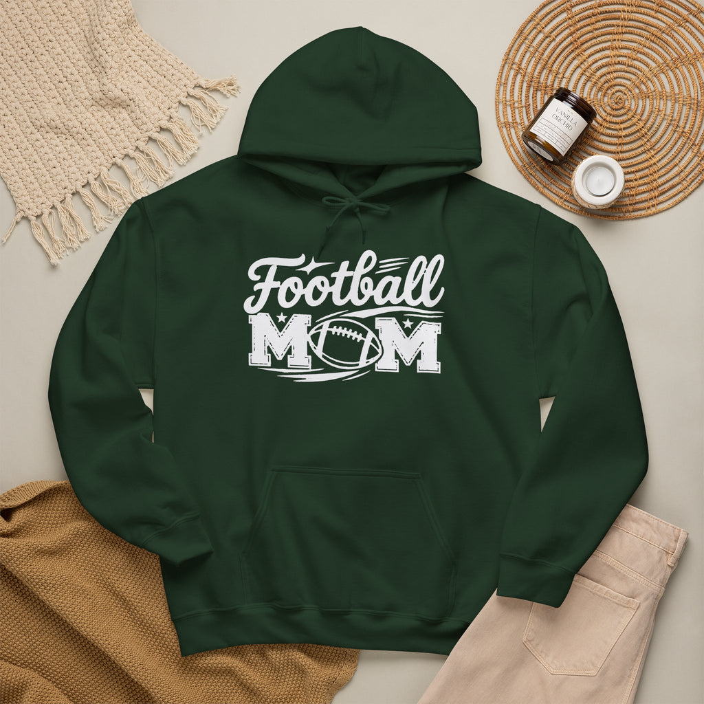 Football Mom Personalized Comfort Hoodie Custom Player Name Number Game Day Tee