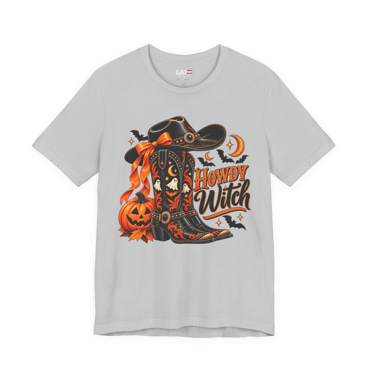 Howdy Witch Halloween Shirt | Western Cowboy Pumpkin Tee