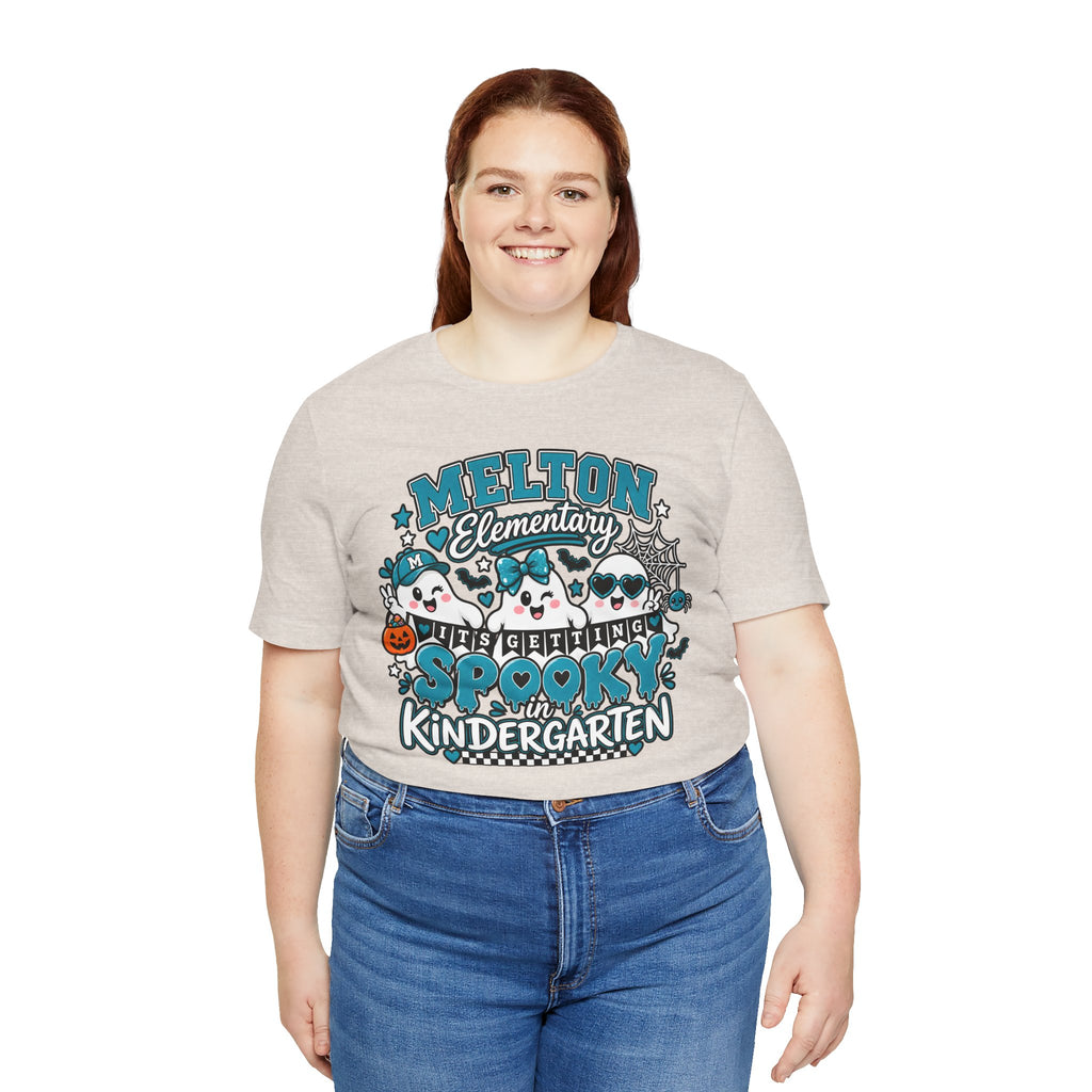Melton Elementary Spooky Kindergarten Halloween T-Shirt