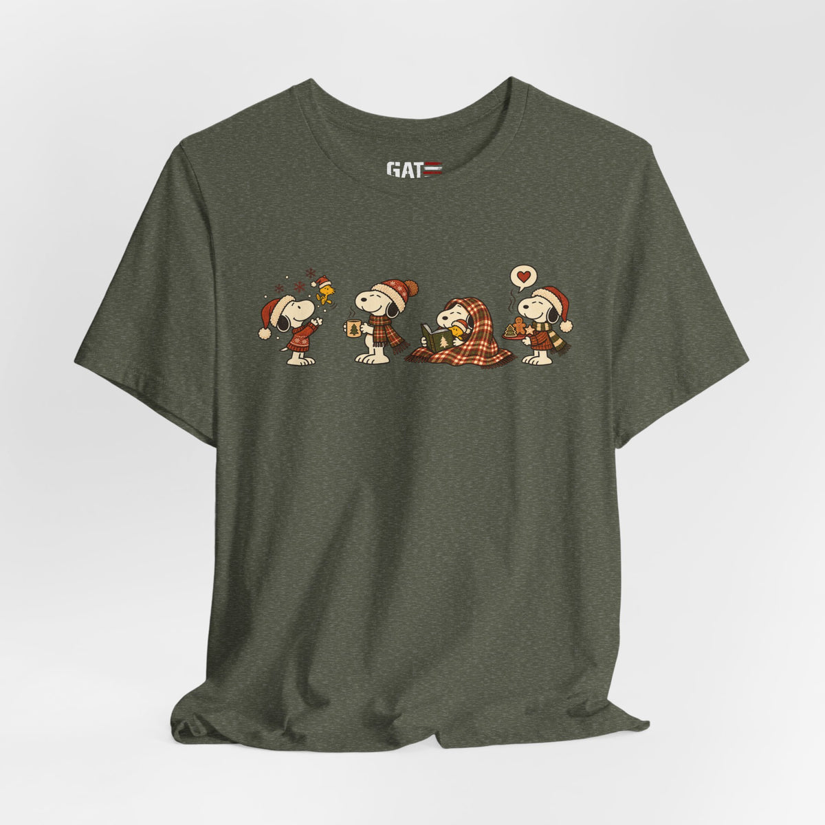Cozy Christmas Snoopy Shirt - product mockup view 27