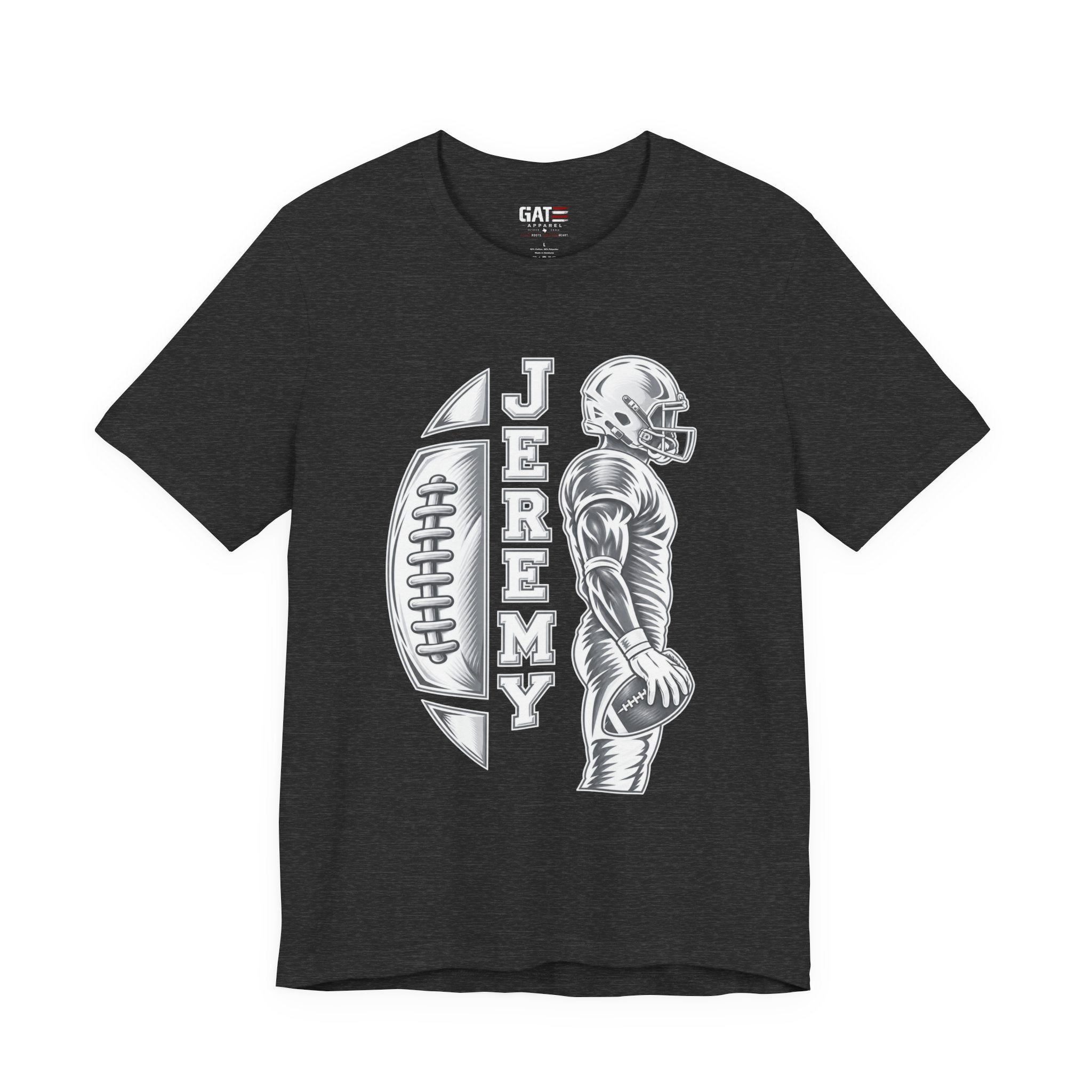 Football Mom Personalized Shirt Custom Player Name Number Game Day Tee