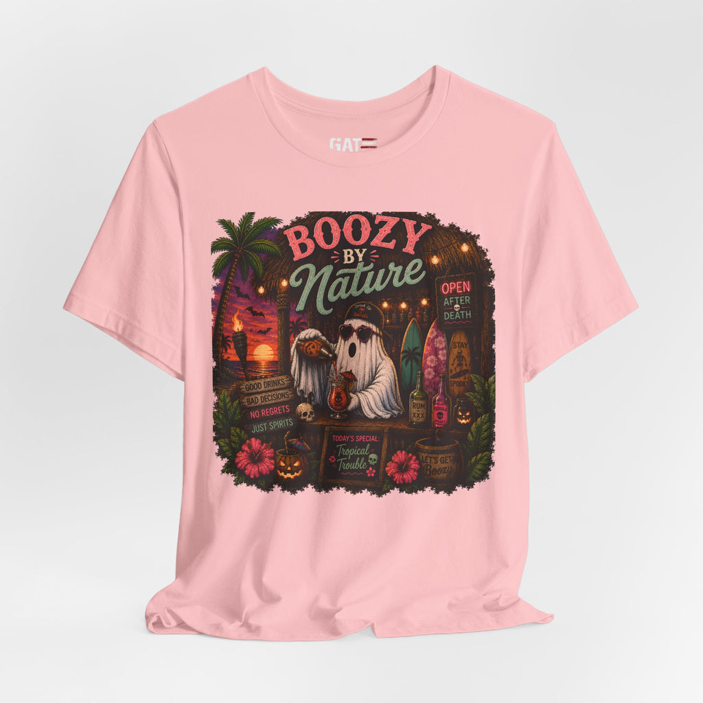 Summerween Shirt, Spooky Beach Shirt, Ghost Beach Tee, Halloween Beach Shirt, Coastal Halloween Tee, Tropical Ghost Shirt