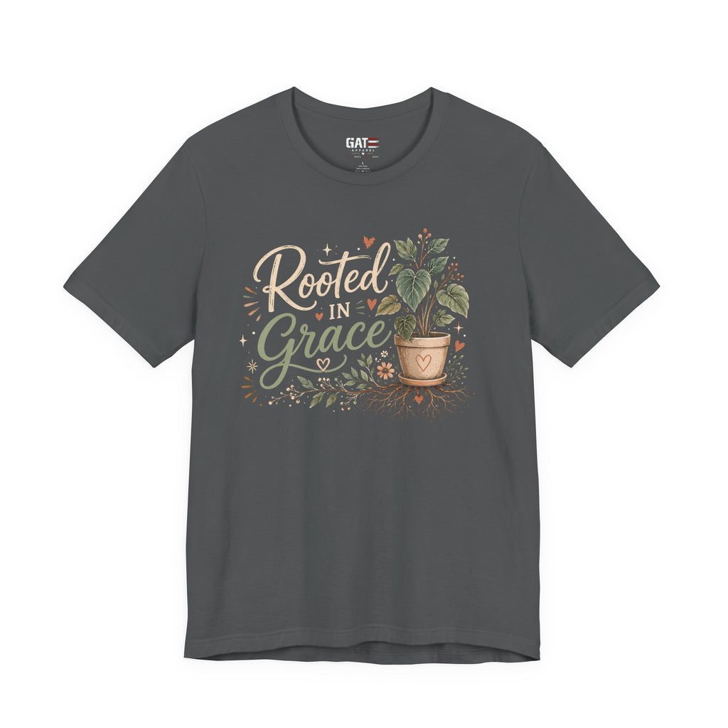 Christian Plant Lover Shirt for Women, Faith Based Gardening Tee, Houseplant Graphic Shirt, Botanical Christian Gift, Plant Mom Apparel