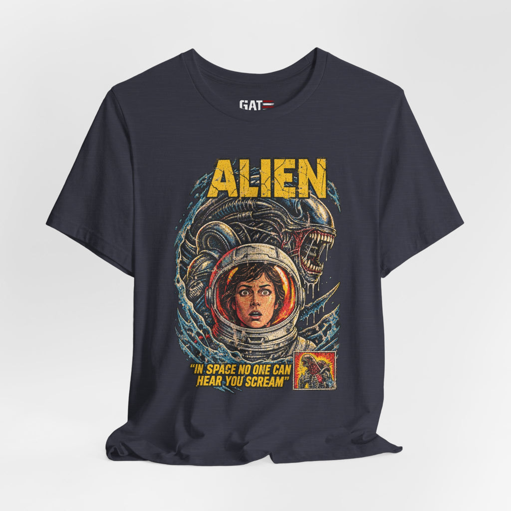 Alien Movie Shirt | Vintage Sci-Fi Horror Graphic Tee