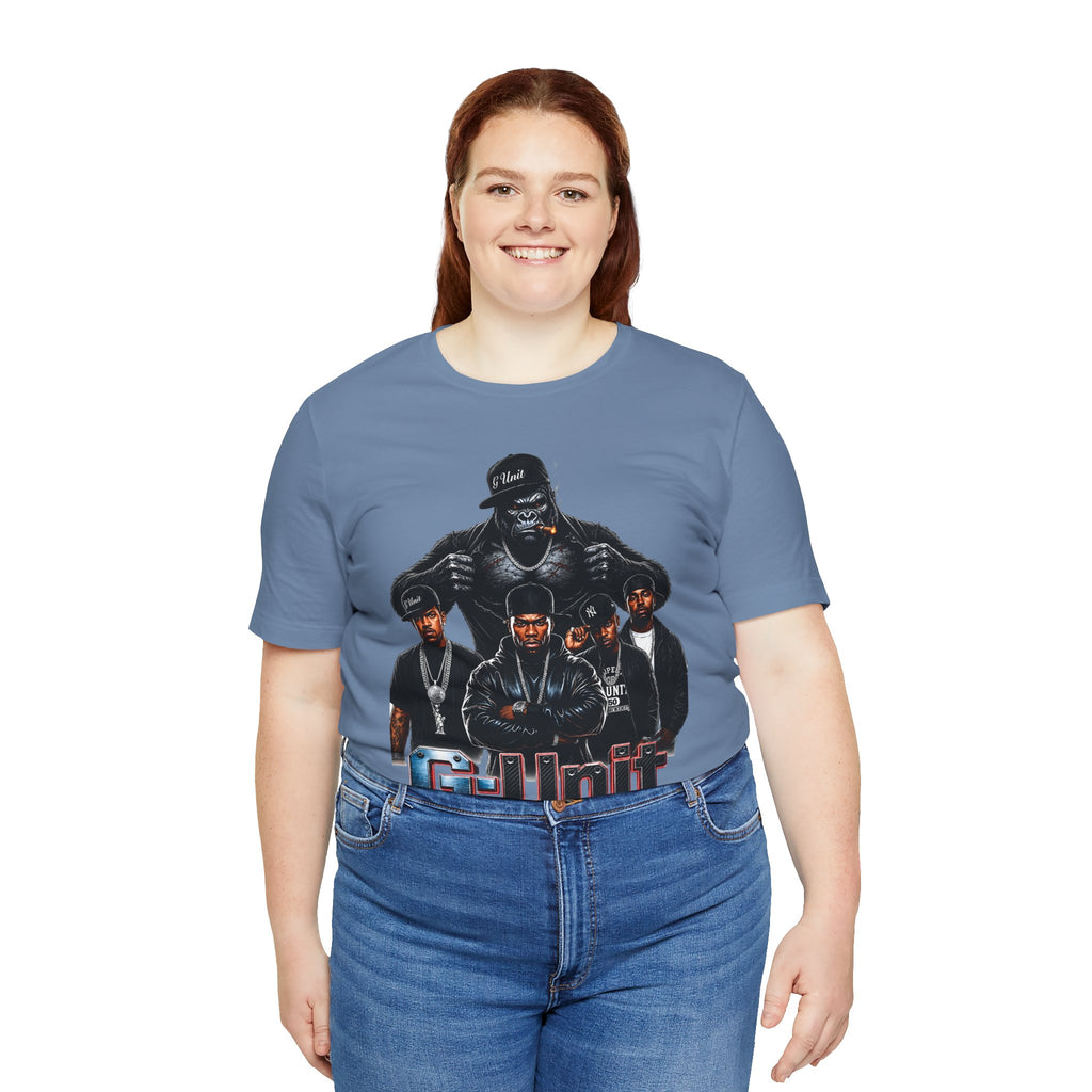 G-Unit Retro Rap Group Tee — Vintage Hip-Hop Graphic T-Shirt