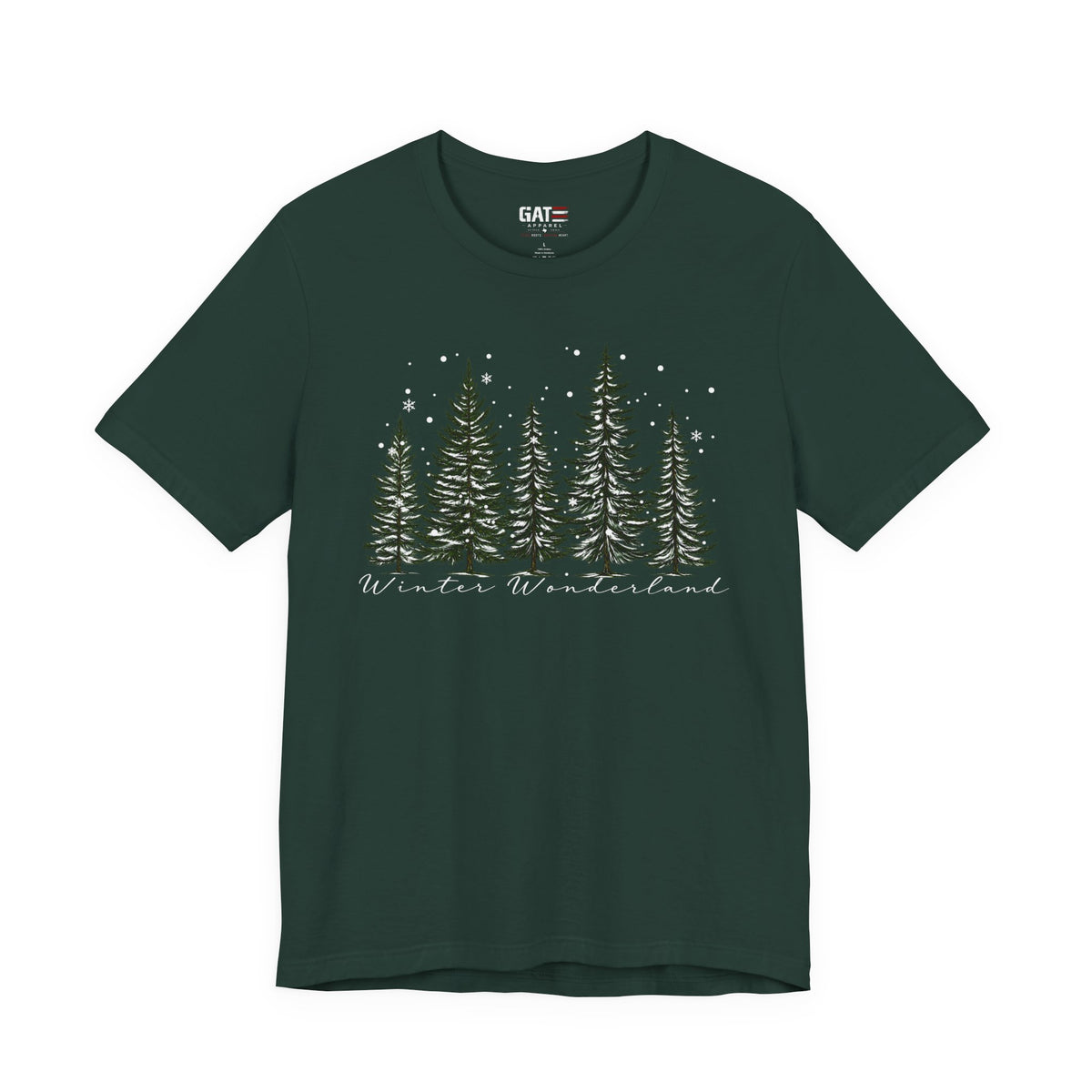 Winter Wonderland Graphic T-Shirt - product mockup view 14