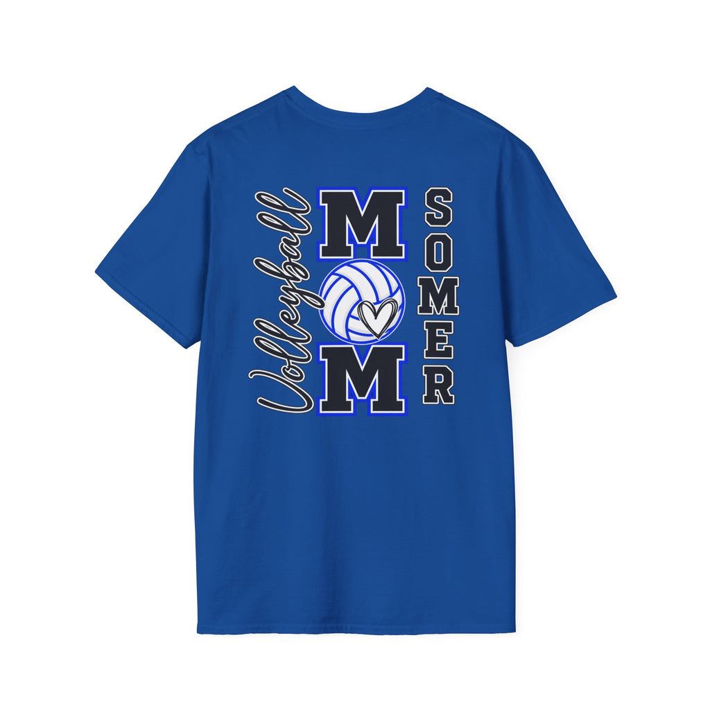 Volleyball Mom T‑Shirt – Custom Name