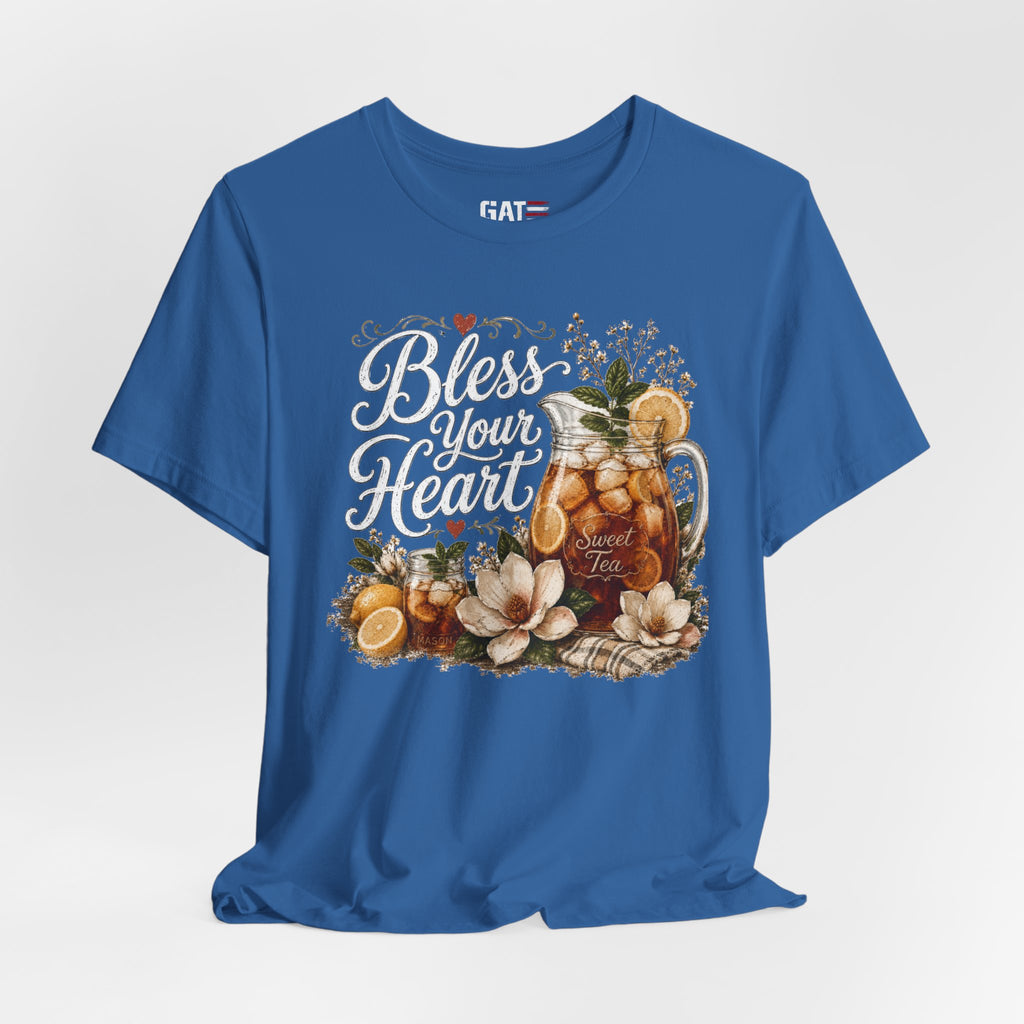 Funny Southern Shirt, Bless Your Heart Tee, Southern Humor Graphic Tee, Magnolia Floral Shirt, Country Girl Gift, Farmhouse Style Tee