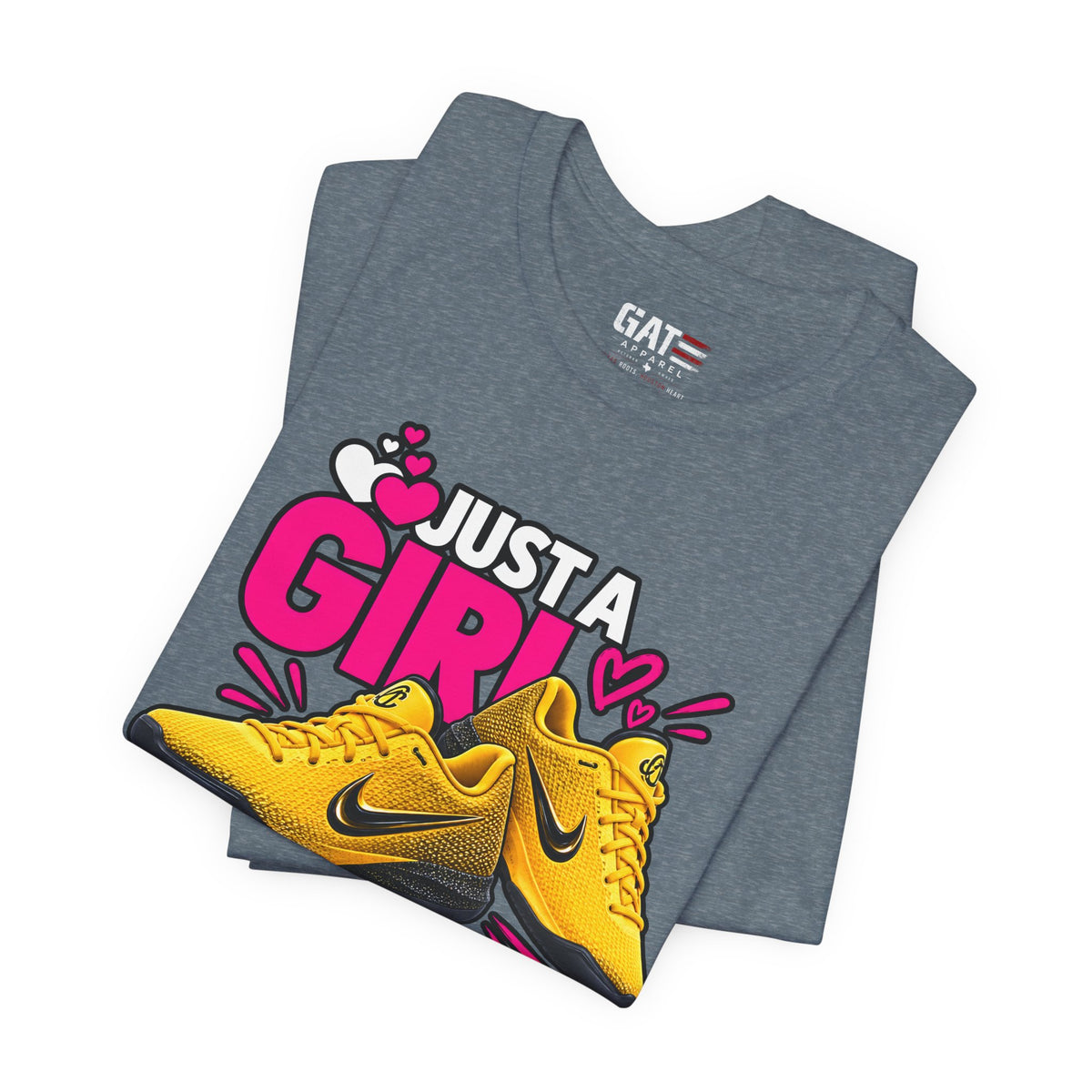 Caitlin Clark Caitlin 1s Just a Girl Sneaker Shirt | Style 3