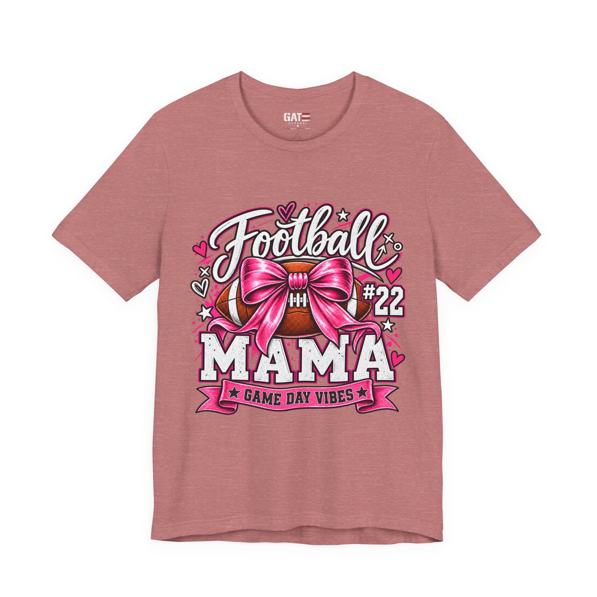 Football Mom Personalized Shirt Custom Player Name Number Player Game Day Tee