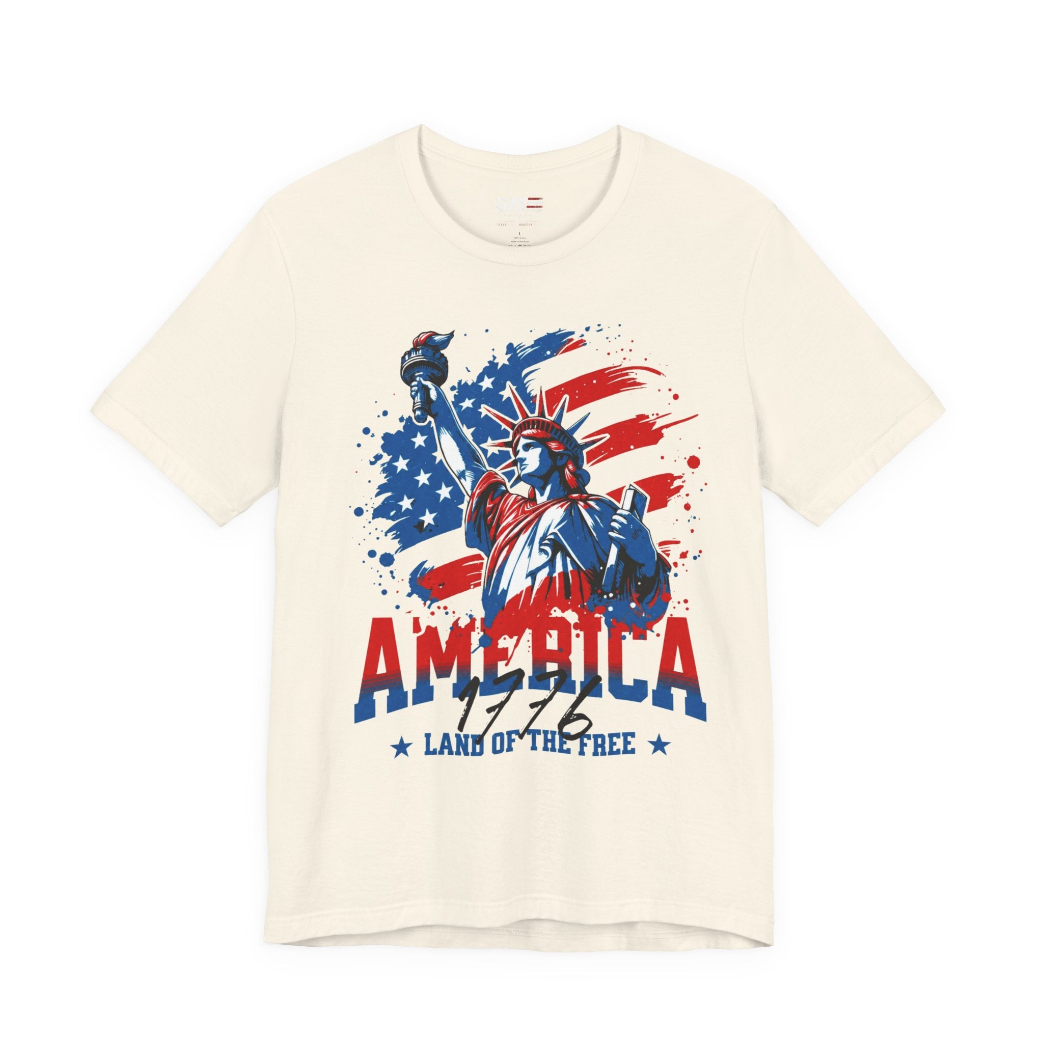 America Statue of Liberty T-Shirt – Land of the Free Patriotic Tee