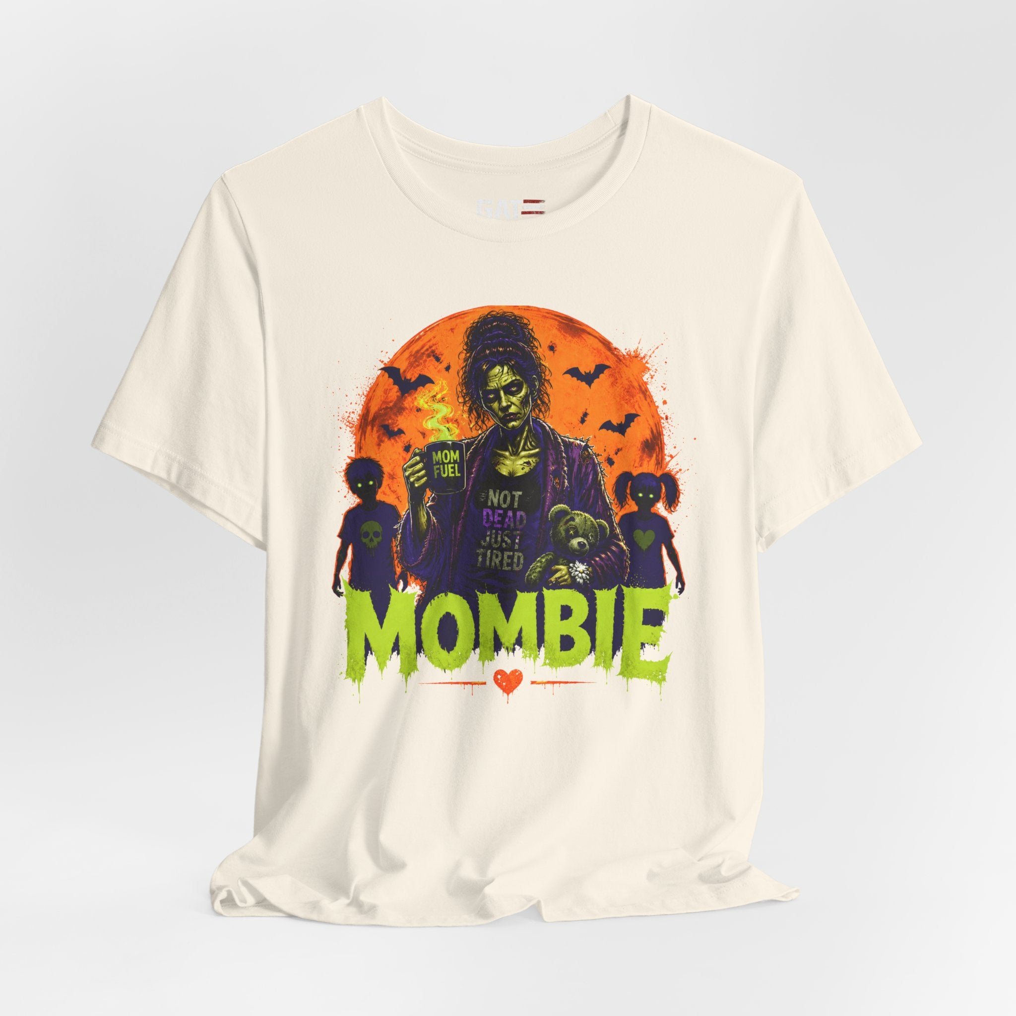 Mombie Halloween T-Shirt — 'Not Dead Just Tired' Mom Zombie Tee