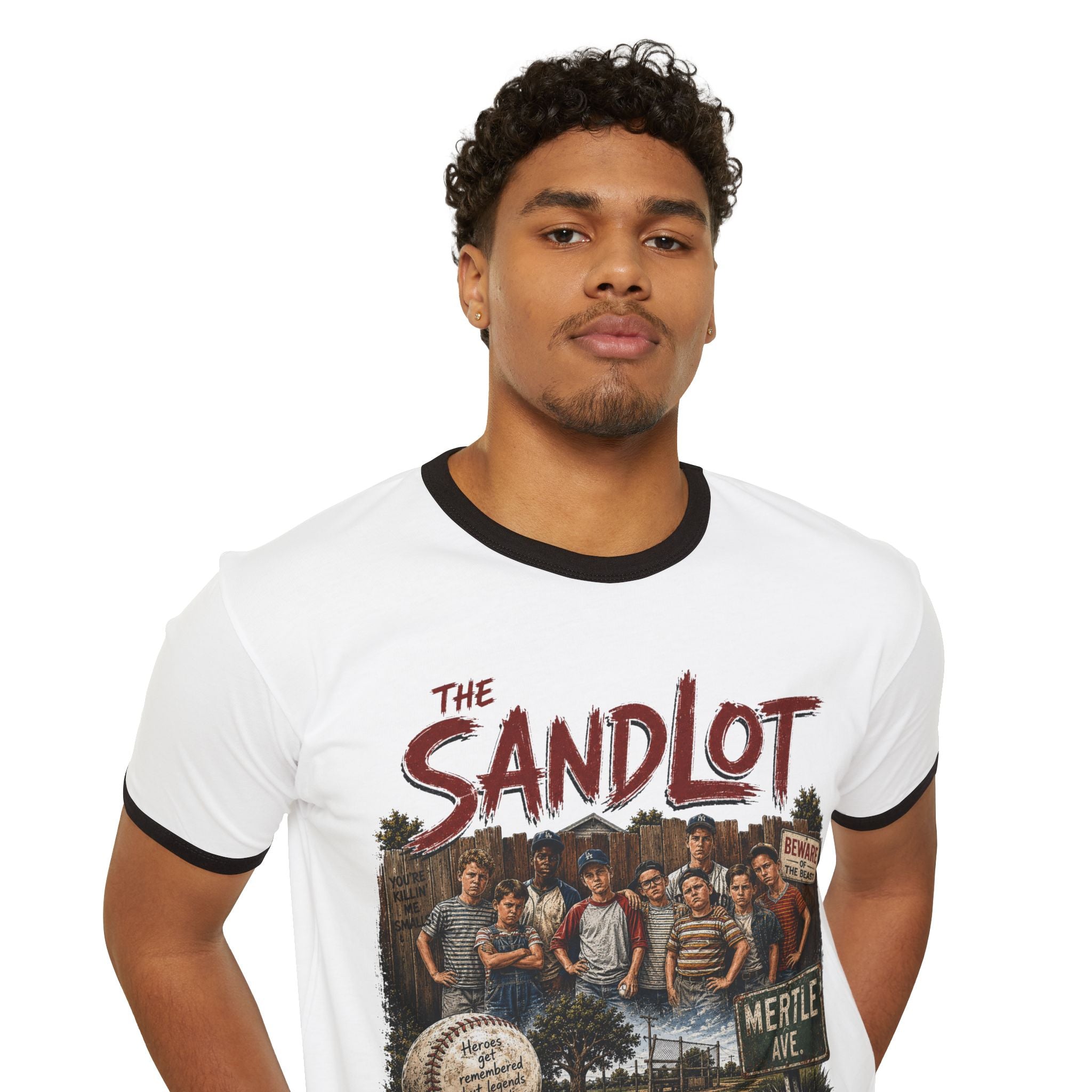 Sandlot Vintage Ringer T-Shirt — 'The Sandlot' Summer of '62 Graphic
