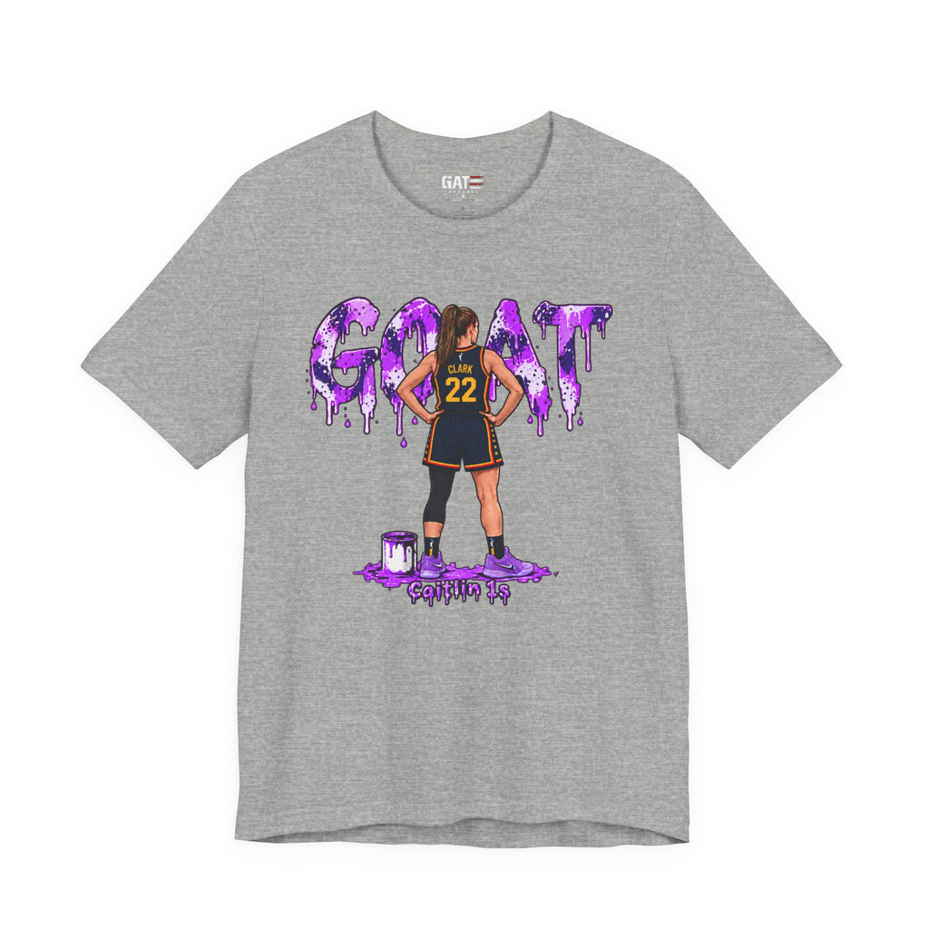 Caitlin Clark Caitlin 1s GOAT Purple Fade Sneaker Shirt