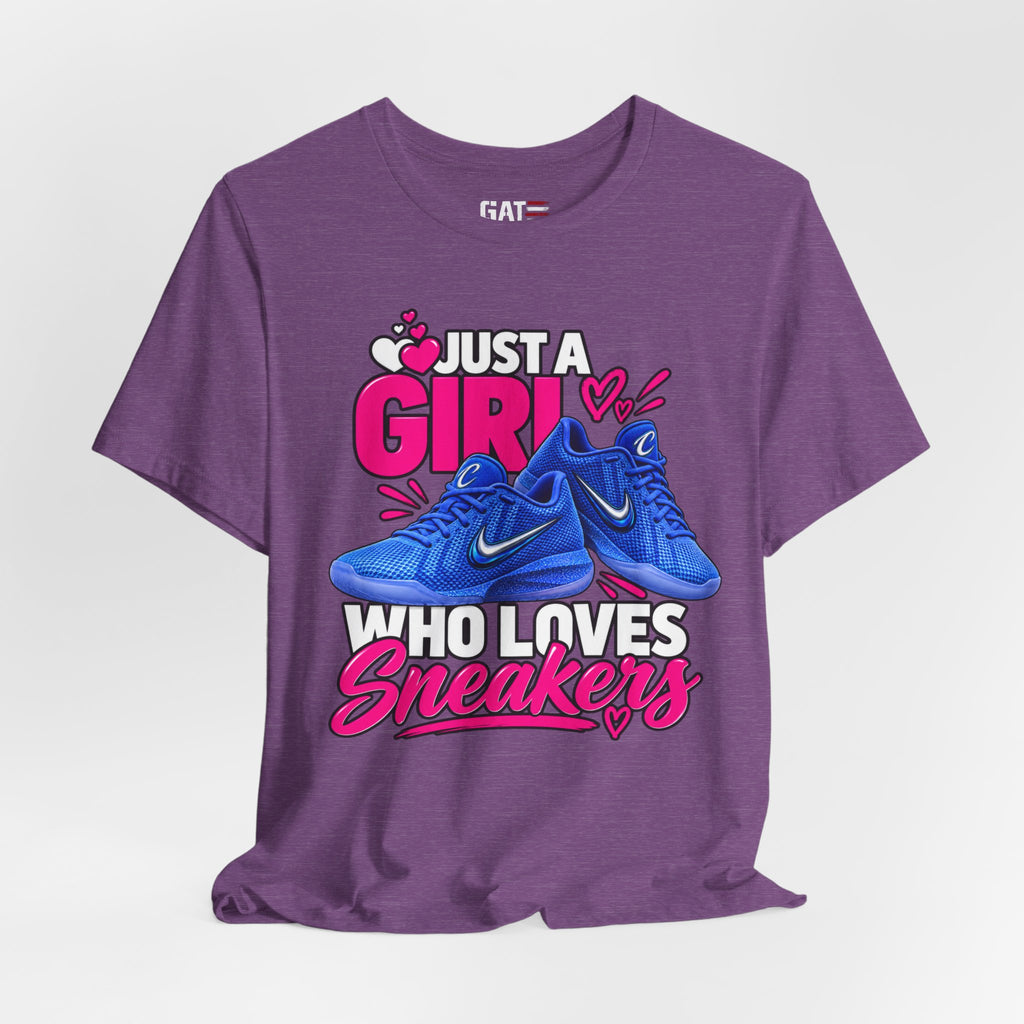 Caitlin Clark Caitlin 1s Just a Girl Sneaker Shirt | Style 1