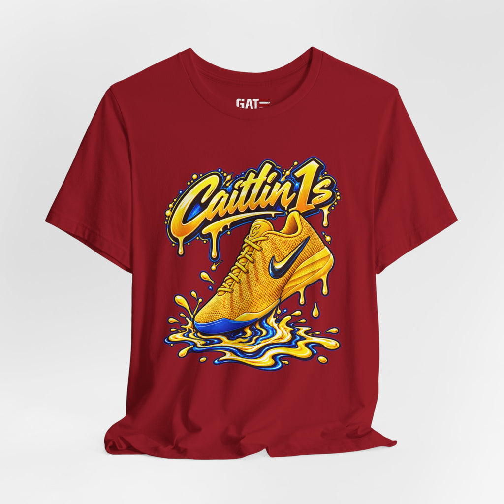 Caitlin Clark Caitlin 1s Yellow Zest Sneaker Shirt