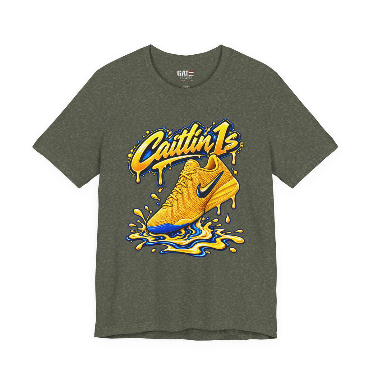 Caitlin Clark Caitlin 1s Yellow Zest Sneaker Shirt