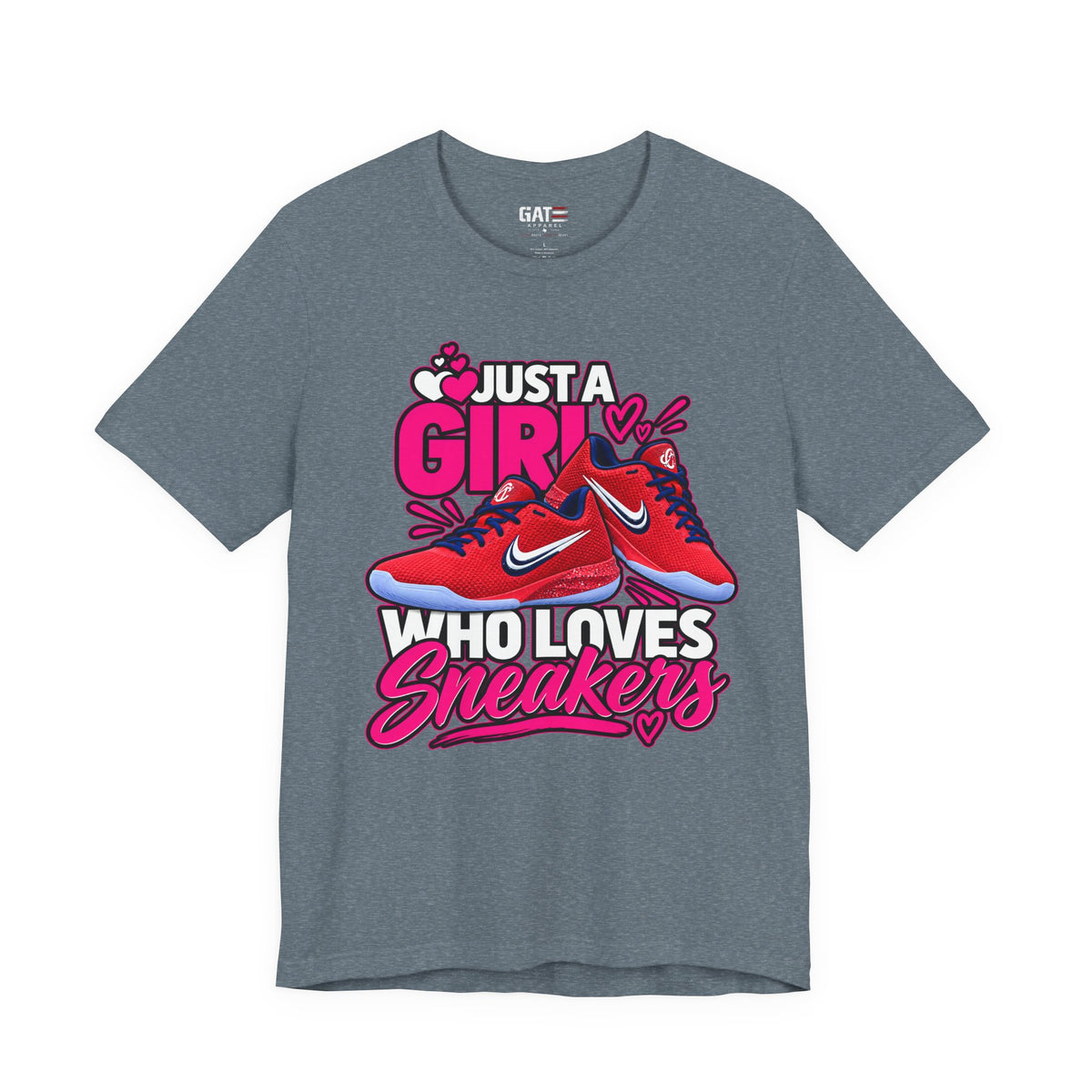 Caitlin Clark Caitlin 1s Just a Girl Sneaker Shirt | Style 2