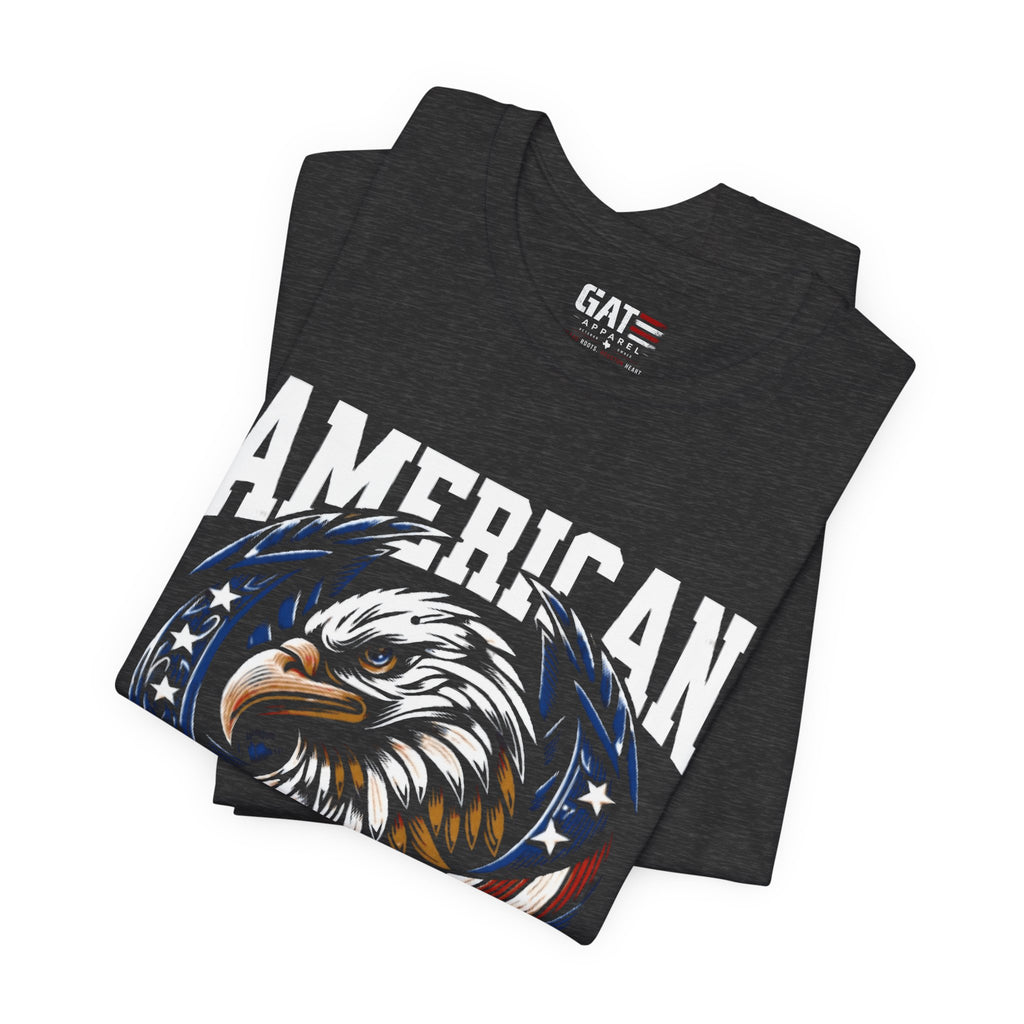 American Land of the Free Shirt, 4th of July Eagle Tee, Patriotic USA Flag Shirt, Independence Day Graphic T Shirt, Veteran Gift