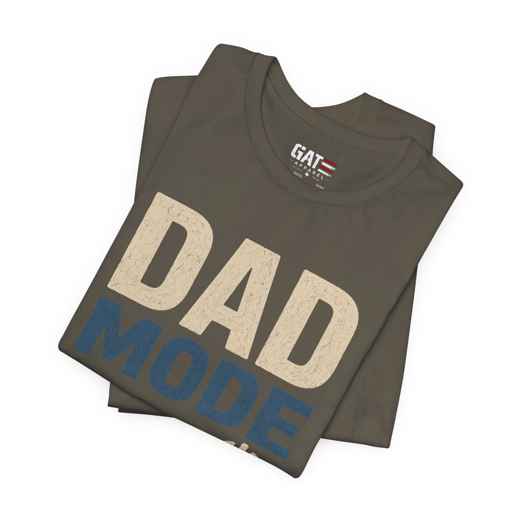 Dad Mode On Shirt, Funny Dad T Shirt, Father's Day Gift for Dad, New Dad Shirt, Daddy Mode Activated Tee, Dad Life Shirt