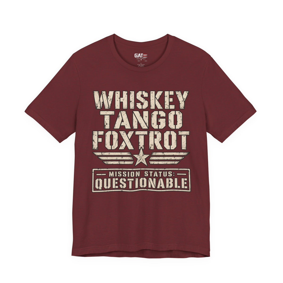 Whiskey Tango Foxtrot Mission Status Questionable Shirt