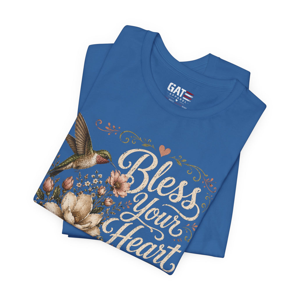 Funny Southern Shirt, Bless Your Heart Tee, Southern Humor Graphic Tee, Magnolia Floral Shirt, Country Girl Gift, Farmhouse Style Tee