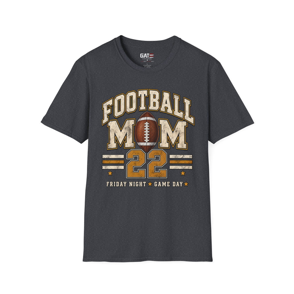 Football Mom Personalized Shirt Custom Player Name Number Game Day Tee