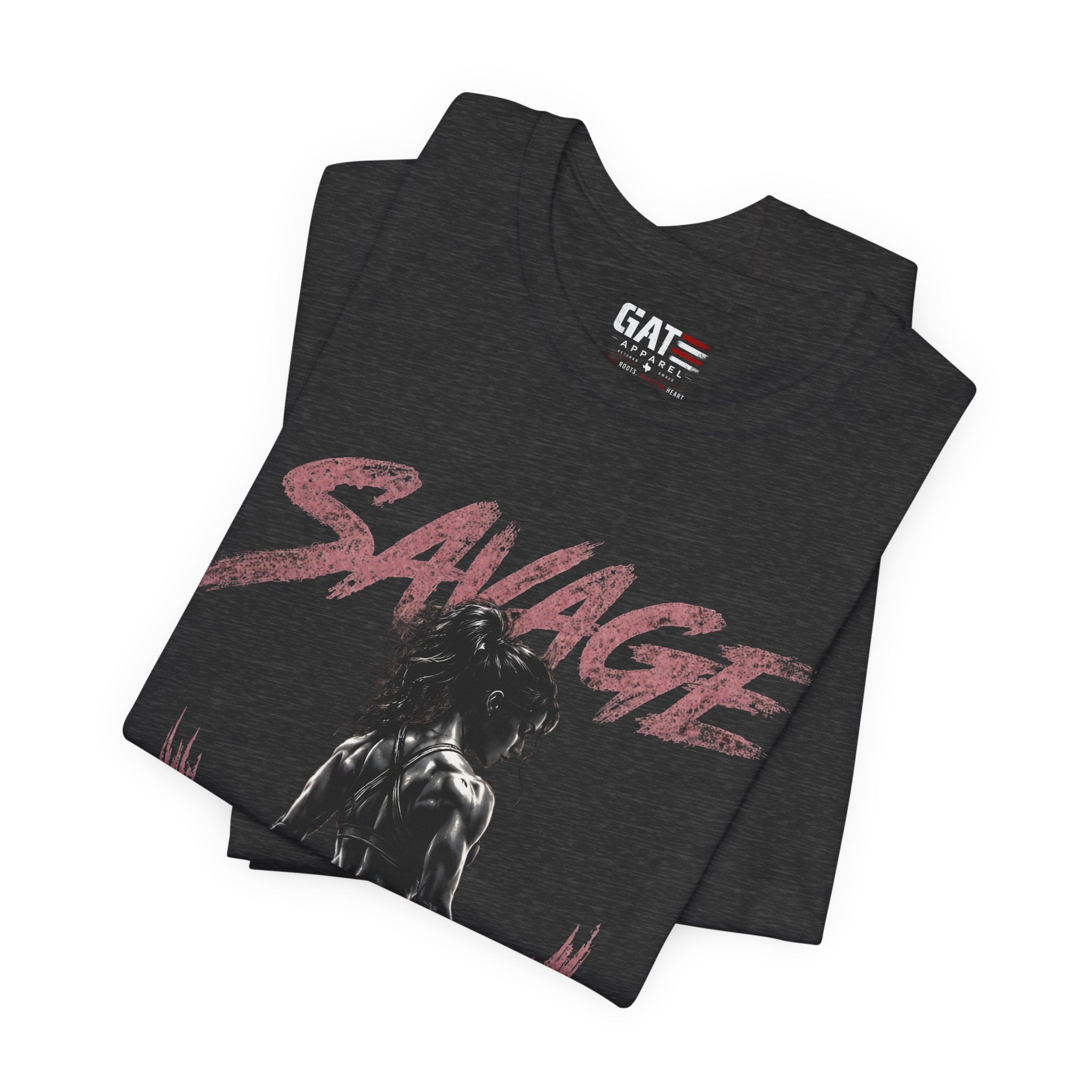 Savage Not Average Shirt, Women's Gym Shirt, Fitness Tee, Weightlifting Shirt, Workout Gift for Strong Women