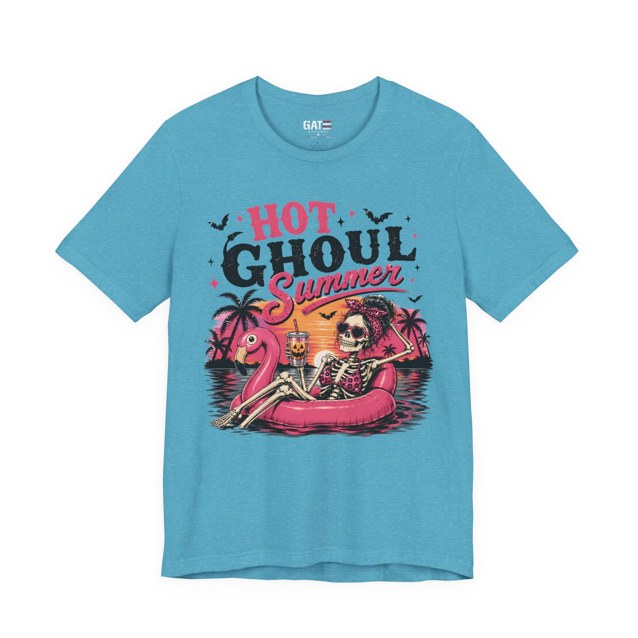 Summerween Shirt, Spooky Beach Shirt, Ghost Beach Tee, Halloween Beach Shirt, Coastal Halloween Tee, Tropical Ghost Shirt